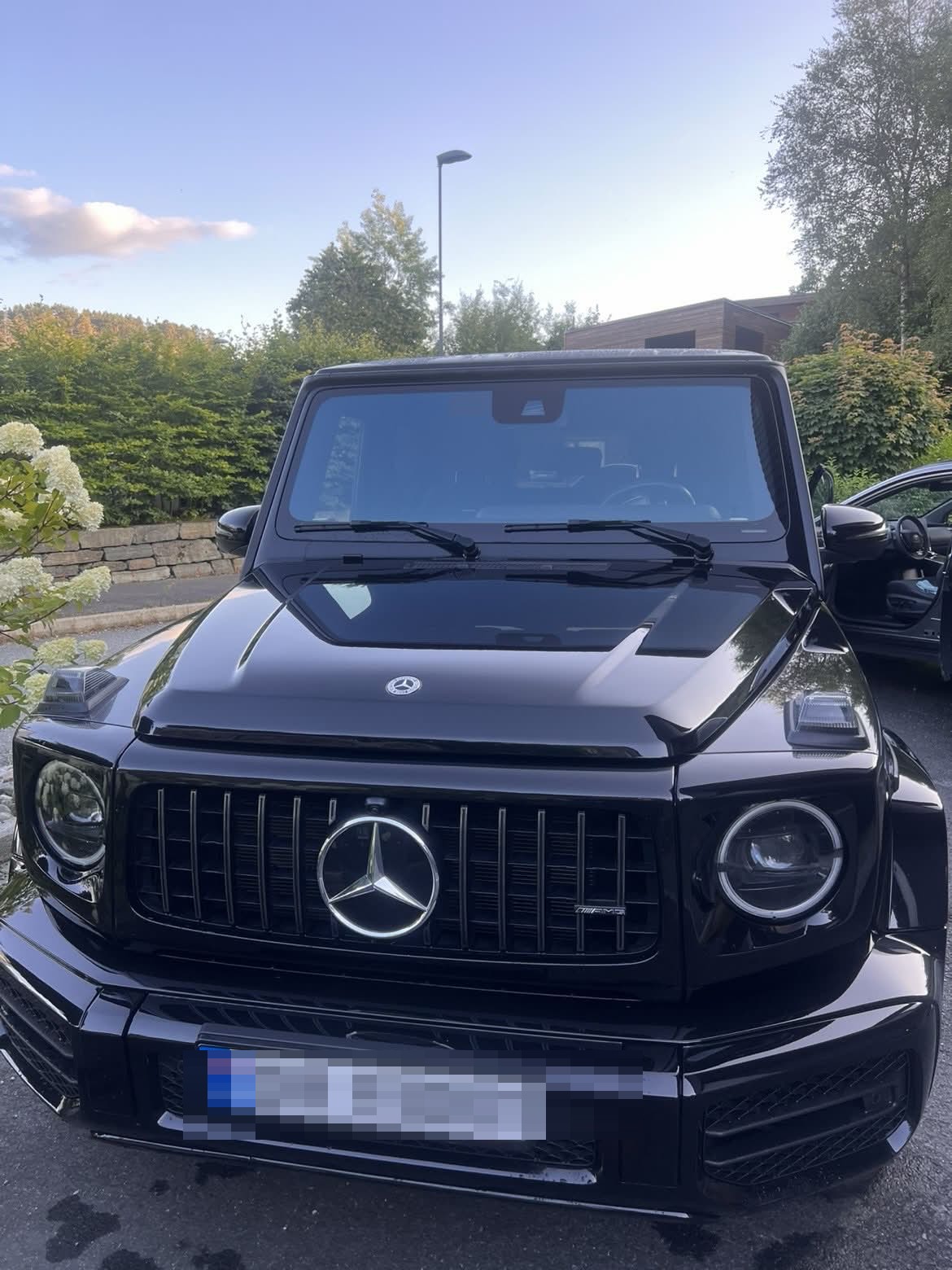Mercedes G-wagon etter full utvendig vask
